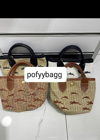 Beden Lonchmp model hasır çanta