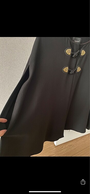 s Beden siyah Renk Sateen marka panço