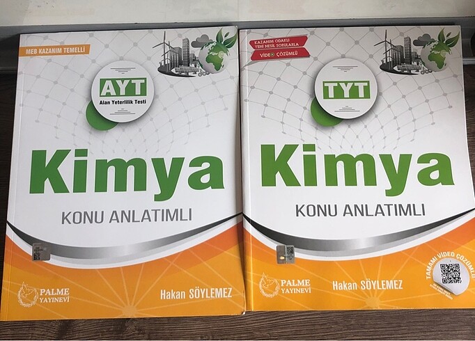 Tyt-Ayt Palme yayınları Kimya konu anlatımlı