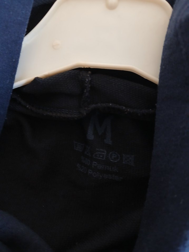 Kadın Lacivert Uzun Kollu Baskılı Sweatshirt - Görsel 3