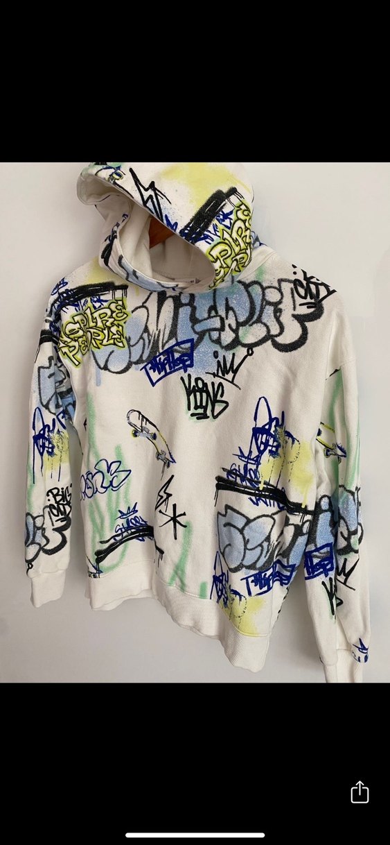 Zara Erkek Çocuk Kapüşonlu Baskılı Sweatshirt - Görsel 3