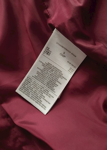 Kemerli siyah Kadın Mont - Görsel 4