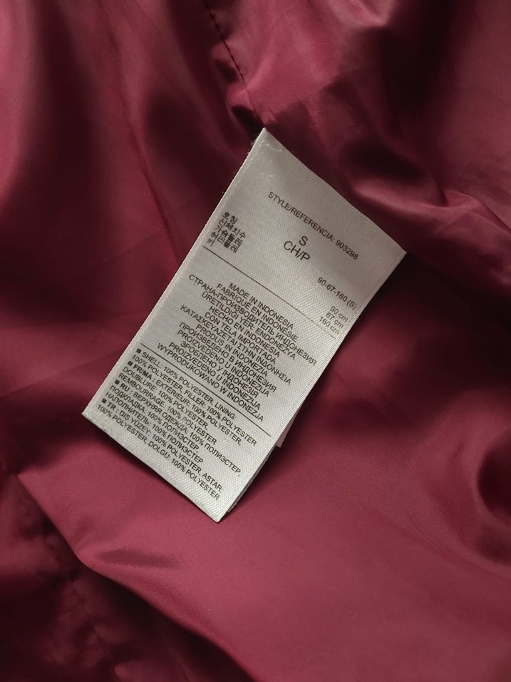 Kemerli siyah Kadın Mont - Görsel 4