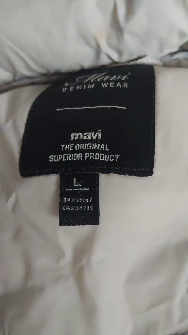 kadın Fermuarlı Kışlık Mont - Görsel 4