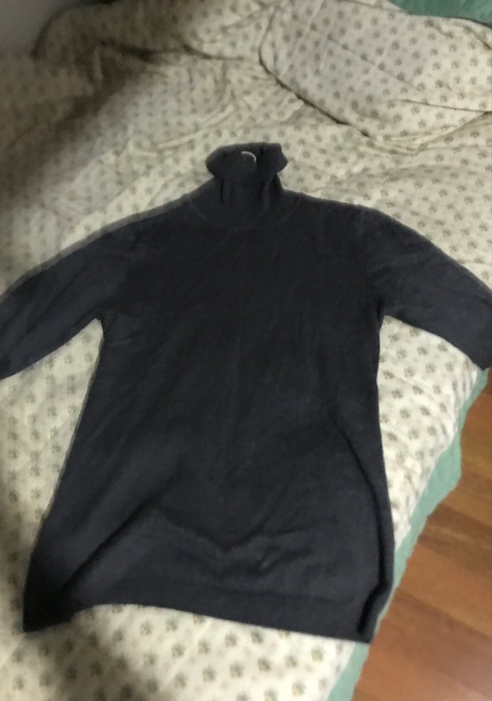 Gri Kısa Kollu Kadın Kazak - Görsel 2