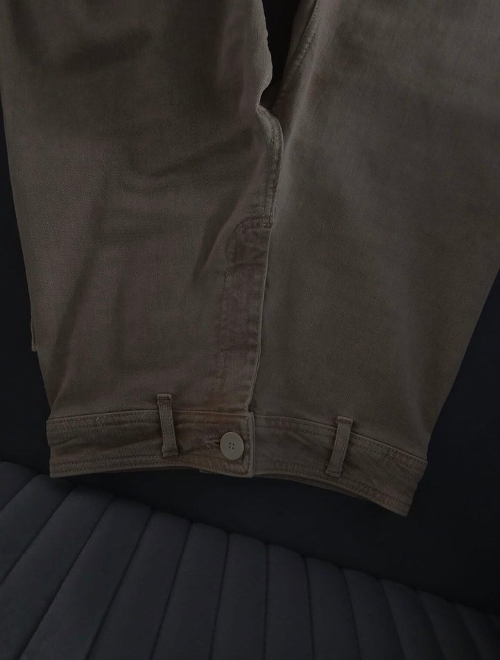 bej Kadın Midi Pantolon - Görsel 5