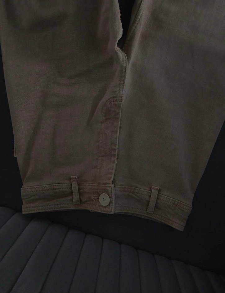 bej Kadın Midi Pantolon - Görsel 3