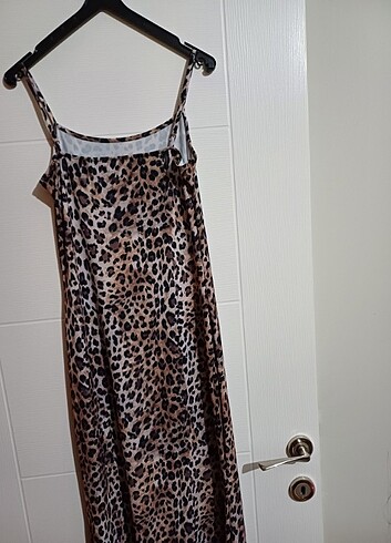 Trendyol leopar elbise