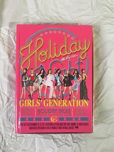 Girls Generation SNSD Holiday Night Albüm