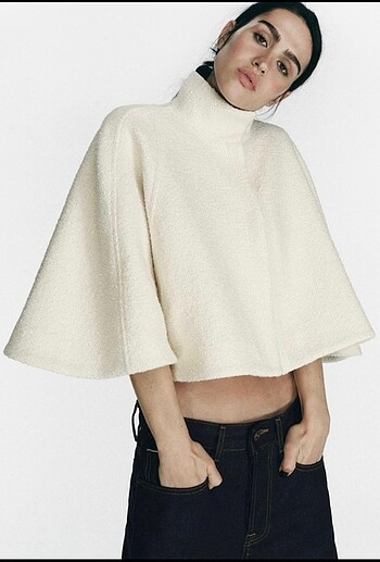 ZARA COLLECTION YÜNLÜ PELERİN
