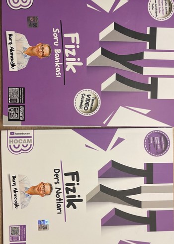 TYT Fizik Ders Notları ve Soru Bankası HİÇ KULLANILMADI - Görsel 2