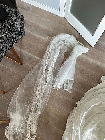 hiç kullanılmamış gelinlik - Görsel 7