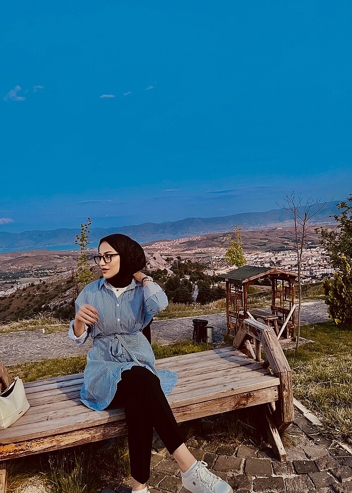 Kadın gömlek tunik - Görsel 3