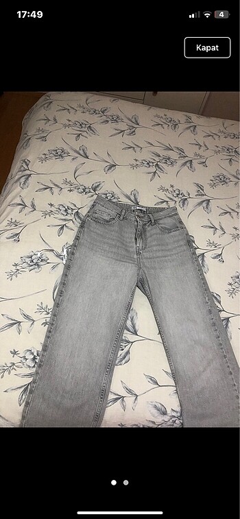 Zara gri jean