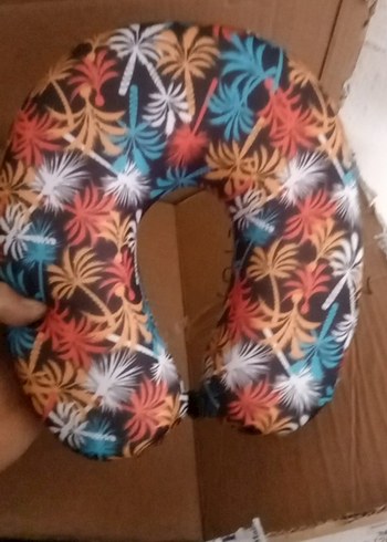 Renkli Baskılı Emzirme ve Hamile Yastığı - Görsel 2