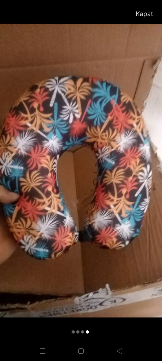 Renkli Baskılı Emzirme ve Hamile Yastığı - Görsel 2