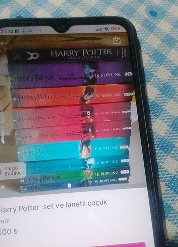 Harry Potter set lanetli çocuk 