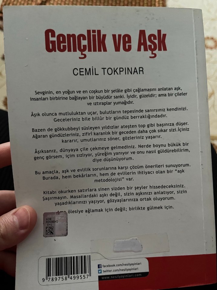 Gençlik ve Aşk - Cemil Tokpınar - Görsel 3
