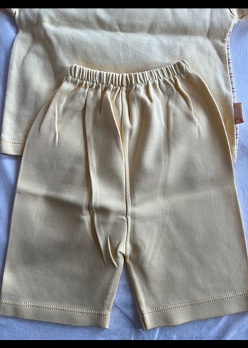 Sarı Bebek Erkek Kısa Kollu Takım - Görsel 3