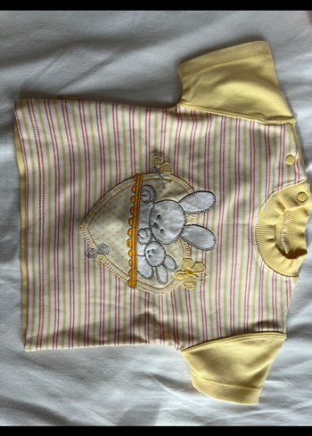 Sarı Bebek Erkek Kısa Kollu Takım - Görsel 2