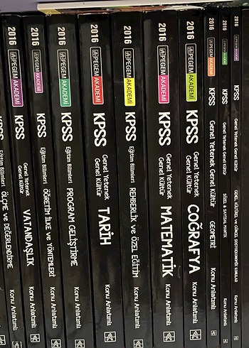 KPSS Konu Anlatımlı Sınav Hazırlık Kitapları Seti #Pegem - Görsel 2