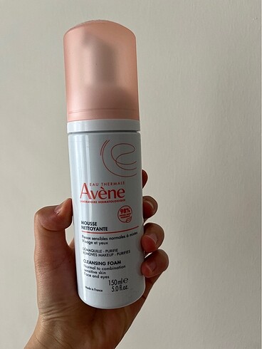 #Avene yüz yıkama köpüğü