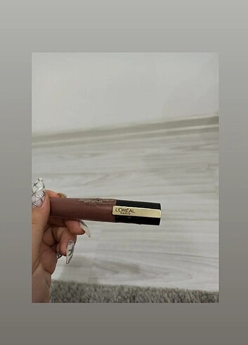 Loreal paris kahverengi likit ruj