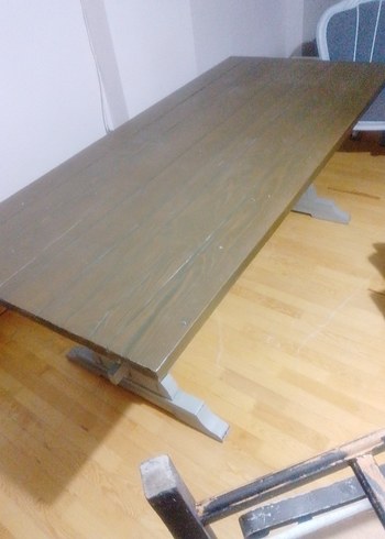 mudo marka 12 kişilik ahşap masa - Görsel 4