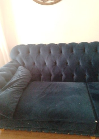 Lacivert Modern Klasik muda marka kanepe - Görsel 6