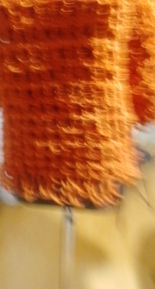 Bohem Tarzda Kahverengi Örgü Kadın Kazak - Görsel 3