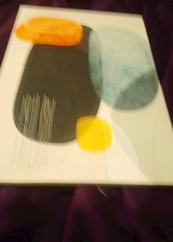 Soyut Çok Renkli Tablo - Görsel 3