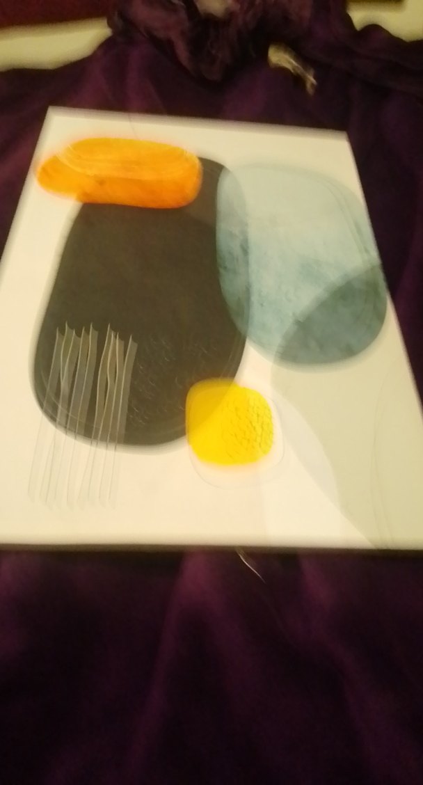 Soyut Çok Renkli Tablo - Görsel 3