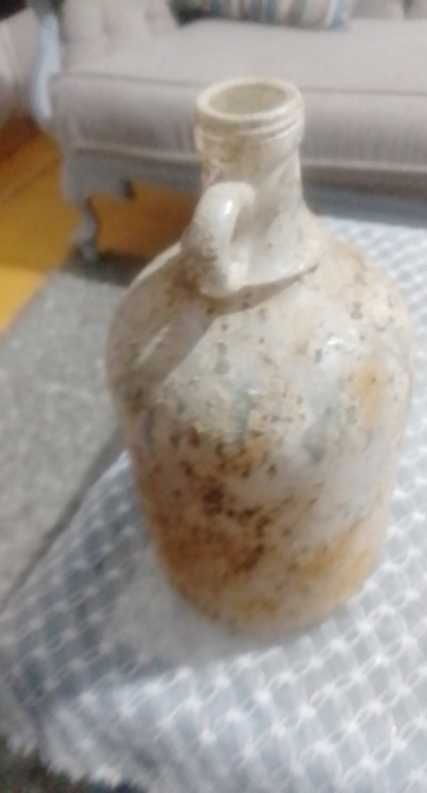 Bej ve Gri Tonlarında Seramik Vazo - Görsel 4