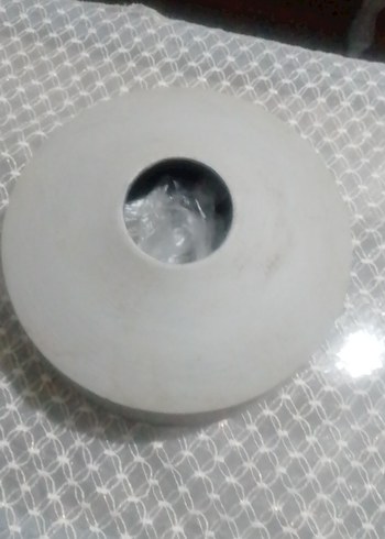 Gri-Beyaz Seramik Vazo - Görsel 3