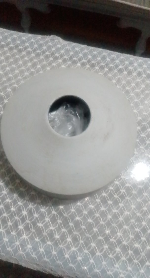 Gri-Beyaz Seramik Vazo - Görsel 3