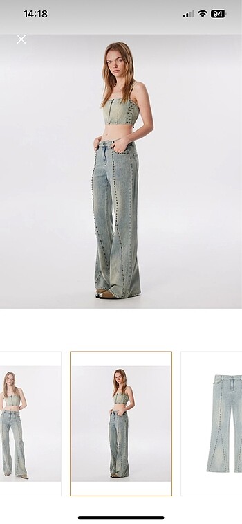 m Beden Twist pantolon