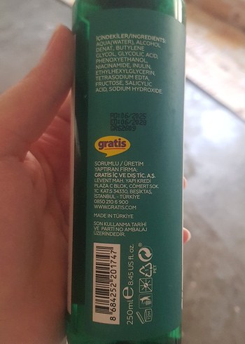La Roche Posay Bee Beauty AHA+BHA Aydınlatıcı Tonik 250ml