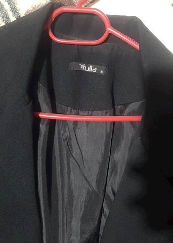 36 Beden siyah Renk Siyah Düğmeli Kadın Blazer Ceket