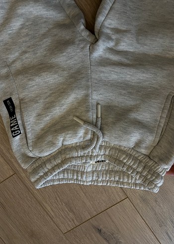 Gri çocuk Rahat Kesim Eşofman Altı - Görsel 5