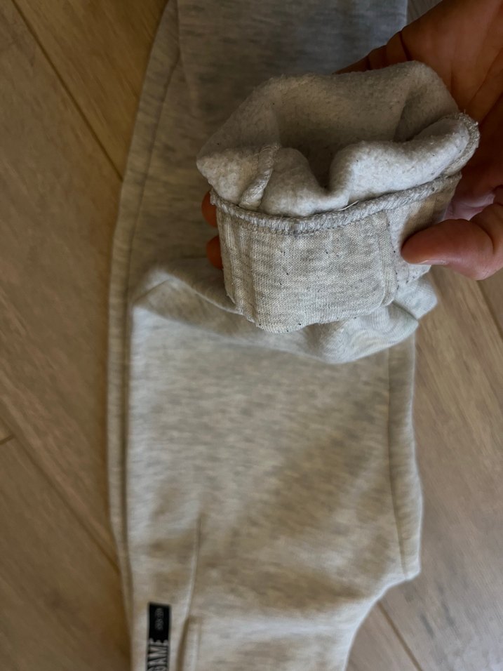 Gri çocuk Rahat Kesim Eşofman Altı - Görsel 2