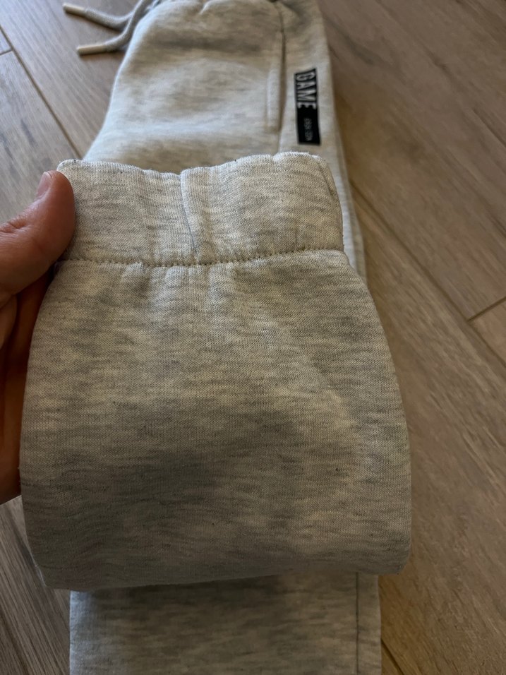 Gri çocuk Rahat Kesim Eşofman Altı - Görsel 3