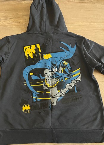 Erkek Çocuk Mavi Fermuarlı Sweatshirt - Görsel 9