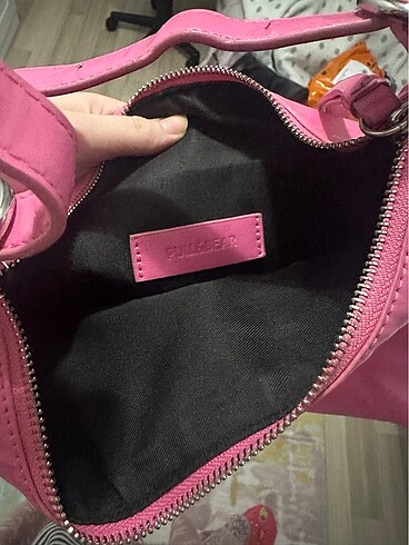 Beden pembe Renk pull bear çanta