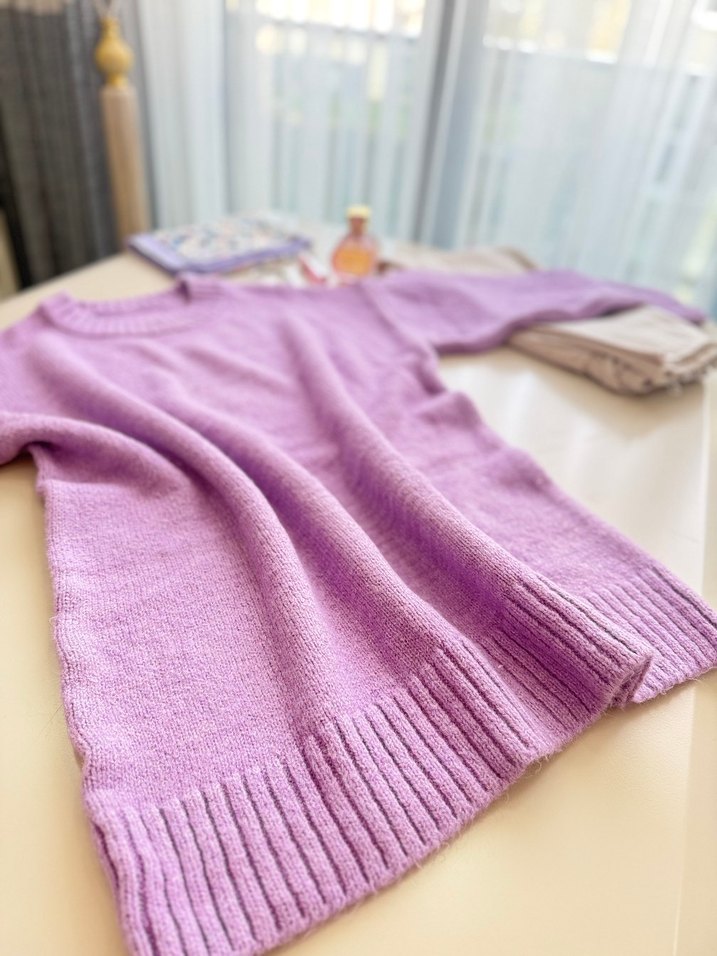Mor Örgü Basic Kadın Kazak - Görsel 3