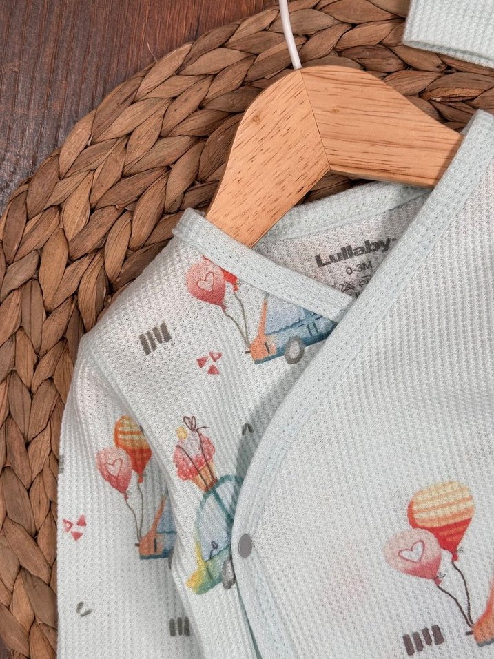 Bebek Erkek Bohem Stil Örme Takım - Görsel 2