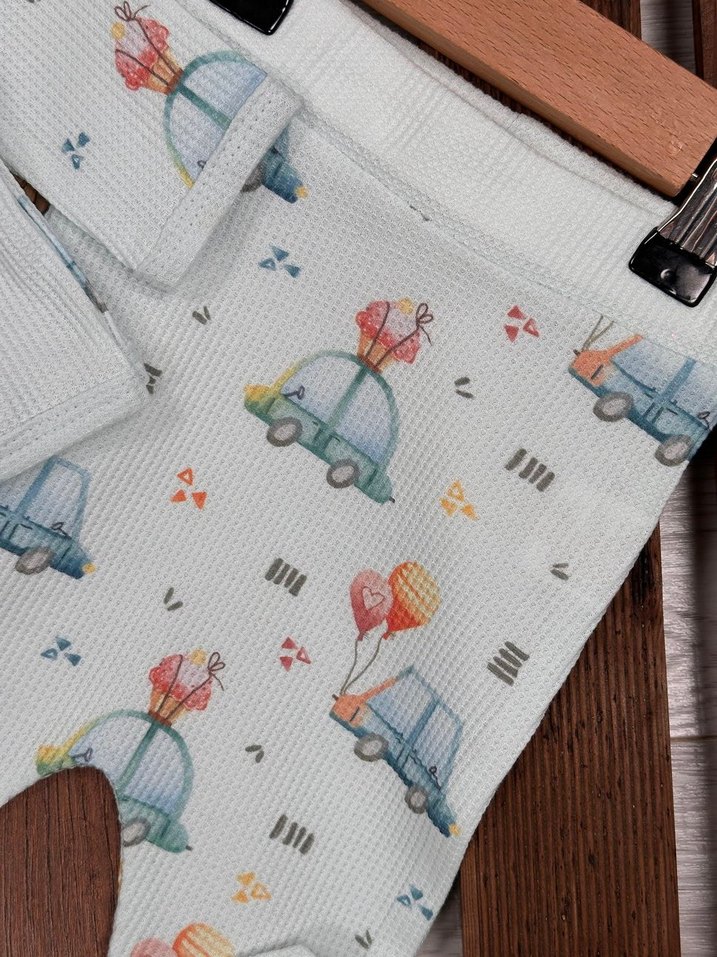 Bebek Erkek Bohem Stil Örme Takım - Görsel 3