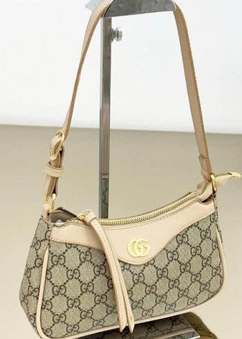 Gucci Kahverengi Deri Klasik Kadın Çanta