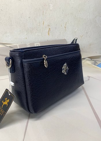 U.S Polo Assn. Lacivert Deri Kadın Çanta