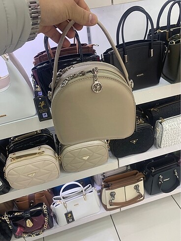 U.S Polo Assn. Bayan çapraz çanta vizon renk