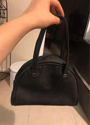 Siyah mini el çantası